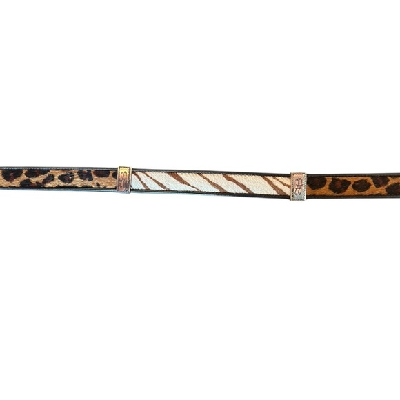Brighton Leopard and Zebra Print Belt main image 10